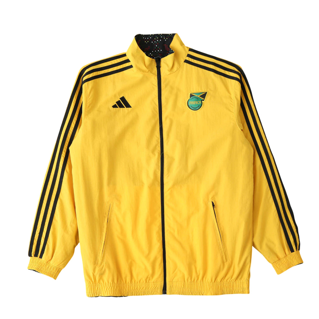 Jaqueta Jamaica Dupla Face Amarela Cortavento - 2025