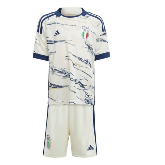 Kit Infantil Italia II 23/24 - Adidas - Short e Camisa