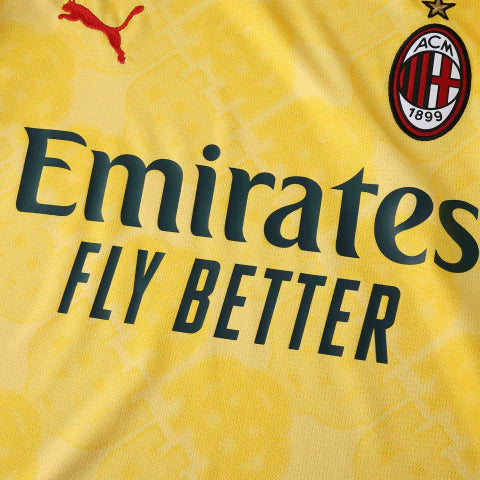 Camisa Milan Terciera III 25/26 Torcedor - Amarelo