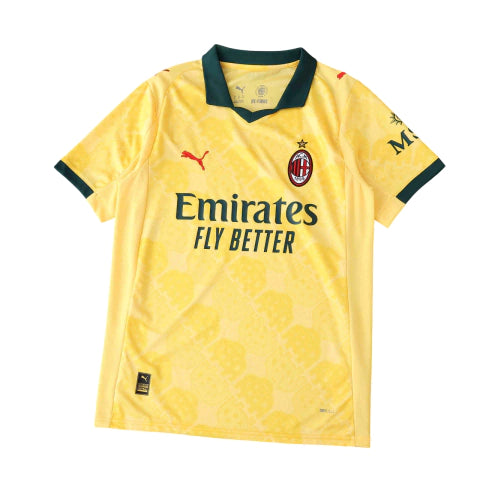 Camisa Milan Terciera III 25/26 Torcedor - Amarelo