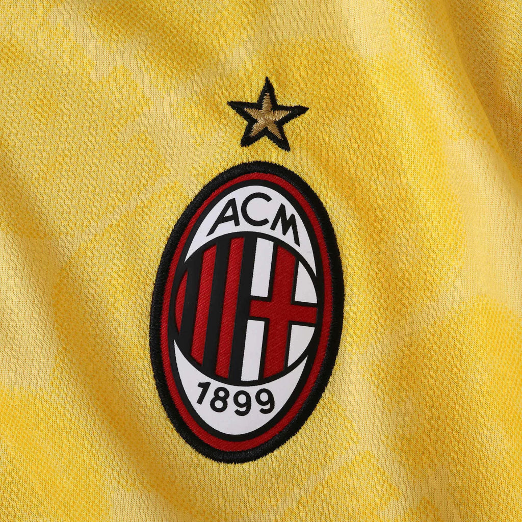 Camisa Milan Terciera III 25/26 Torcedor - Amarelo