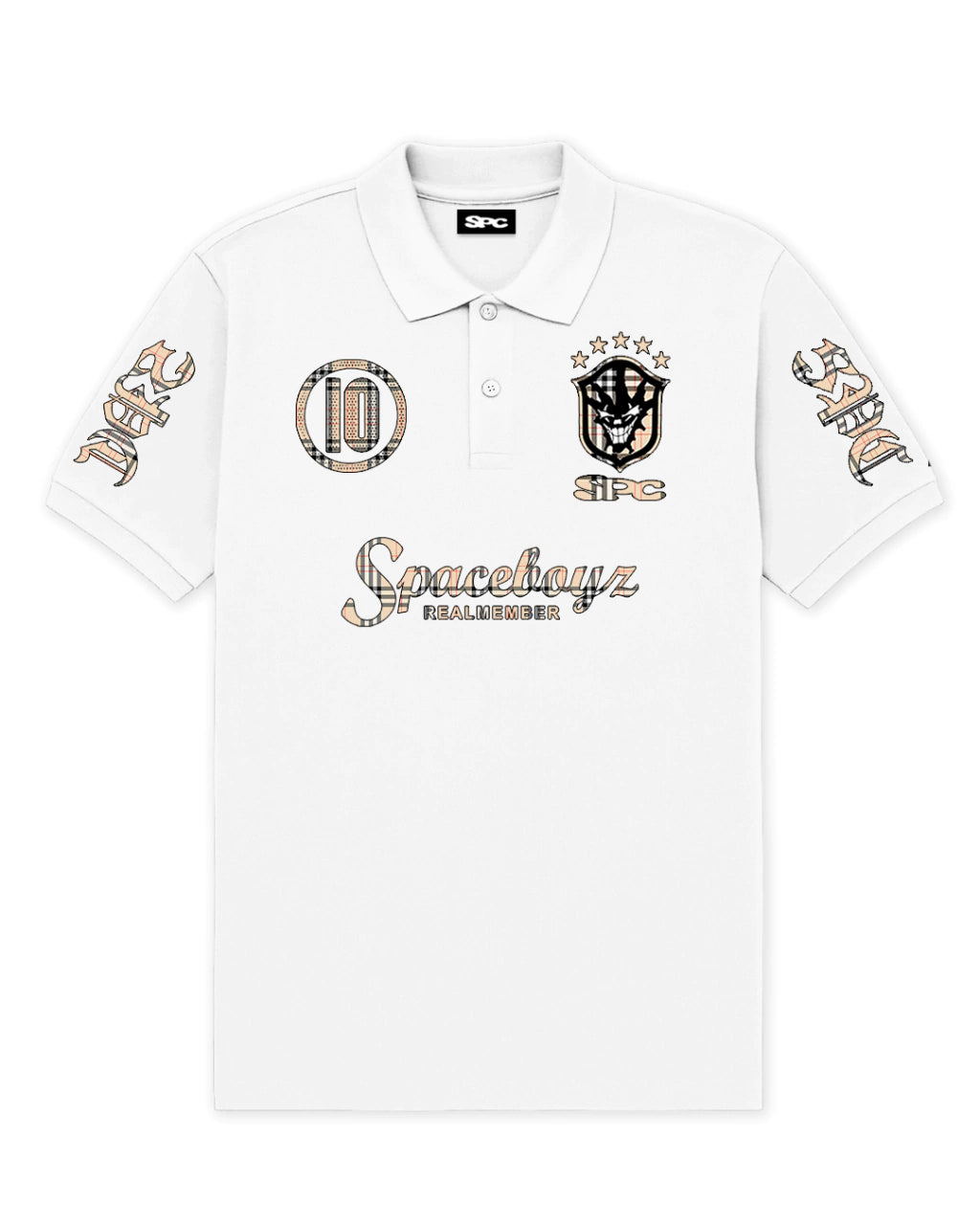 Space Polo Checkmate Brasil White