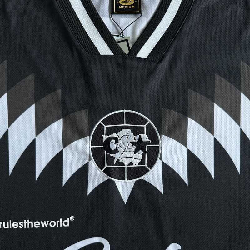 Camisa Corteiz Futebol Preta