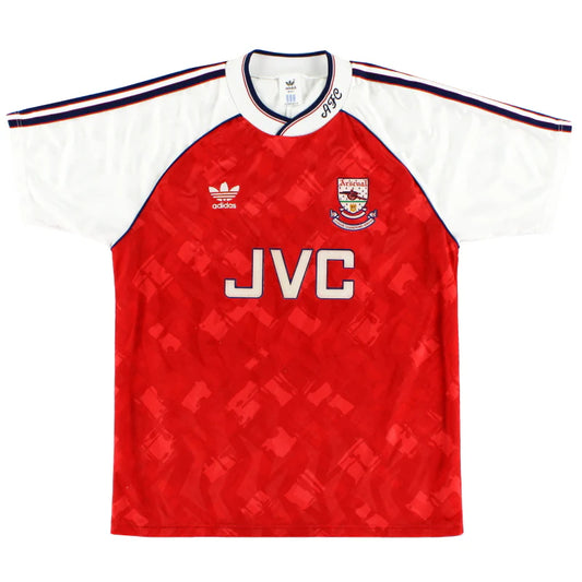 Camisa I Retrô Arsenal adidas 'Champions' 1990-92