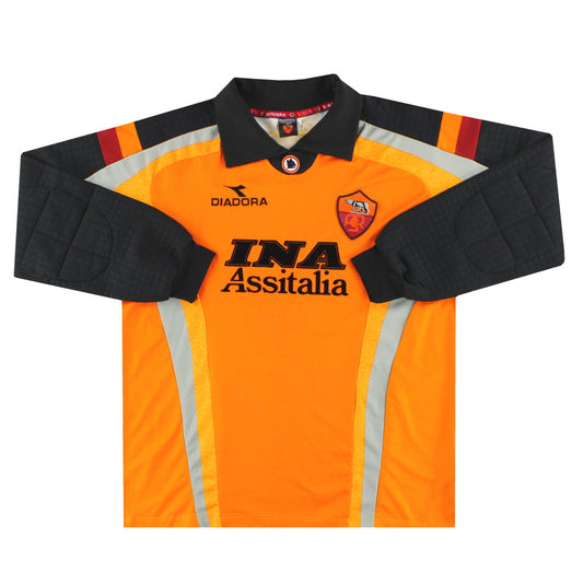 Camisa de Goleiro Roma Diadora 1998-99