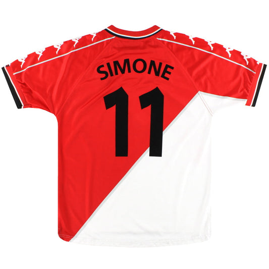 Camisa I Monaco Kappa 1999-00 - Simeone