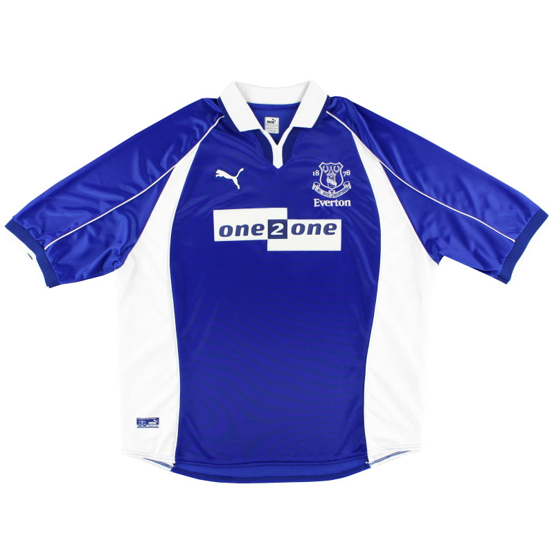 Camisa I Everton Puma 2000-02
