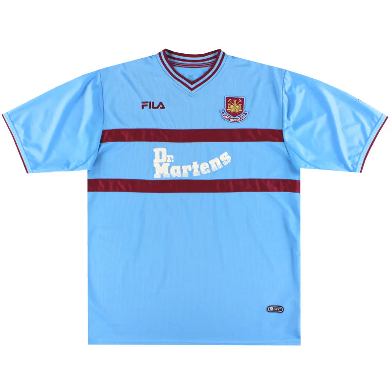 Camisa II West Ham Fila 2001-03