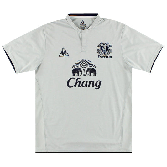 Camisa III Everton Le Coq Sportif 2011-12 - Cinza