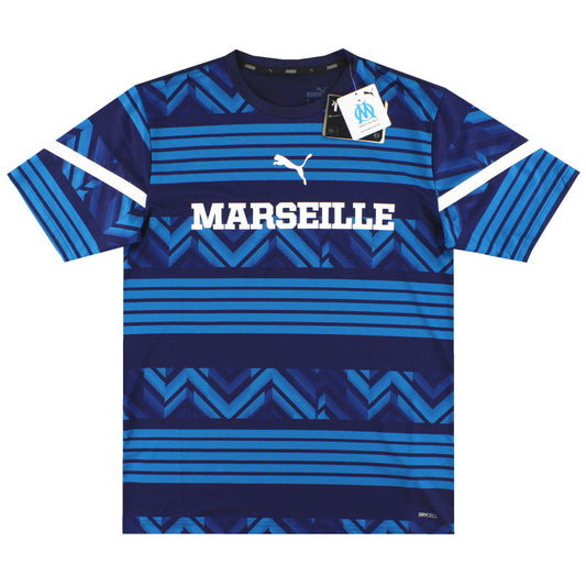 Camisa Olympique Marseille Puma Pré Jogo 2021-22