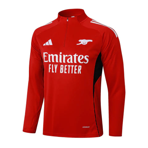 Arsenal - Conjunto de Treino - Agasalho 25/26 Masculina - Vermelho