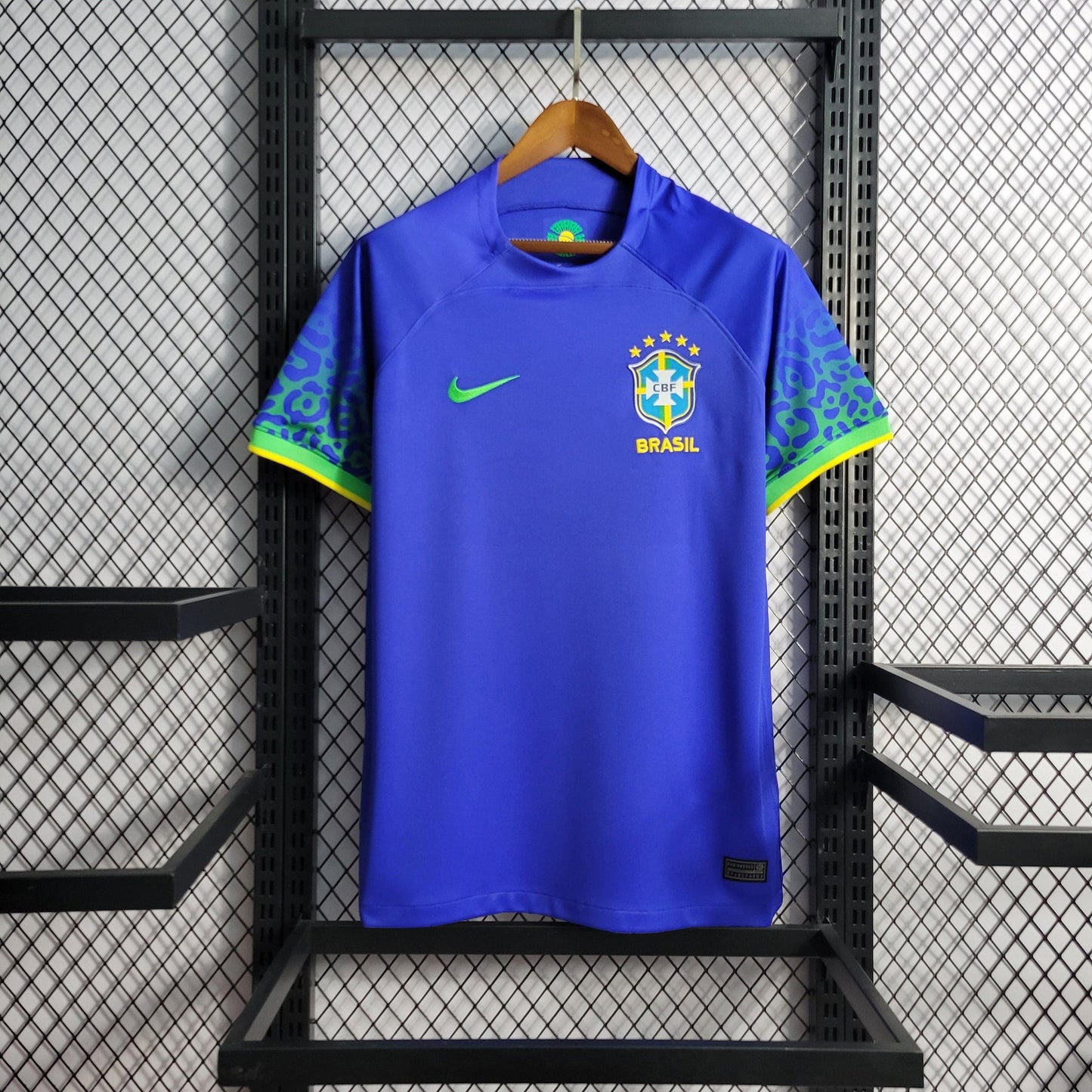 Camisa Brasil Reserva 2022/2023 - Azul
