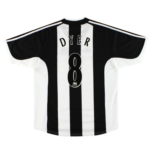 Camisa I Newcastle adidas 2001-03 - Dyer 8