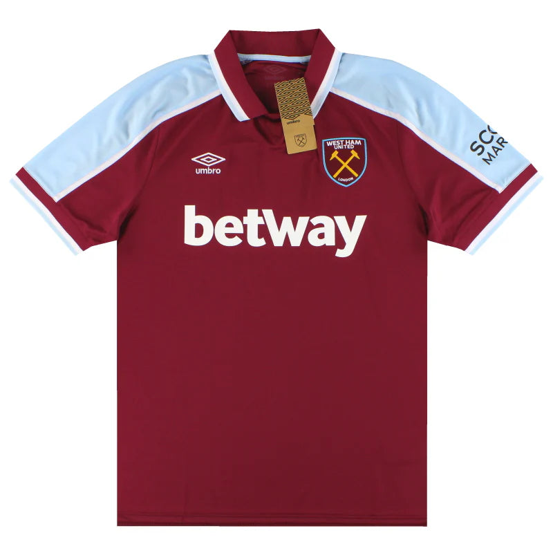 Camisa I Retrô West Ham Umbro 2021-22