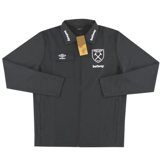 Jaqueta West Ham Umbro Presentation 2024-25 - Cinza