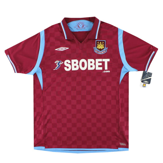 Camisa I West Ham Umbro 2009-10 - Cole 12