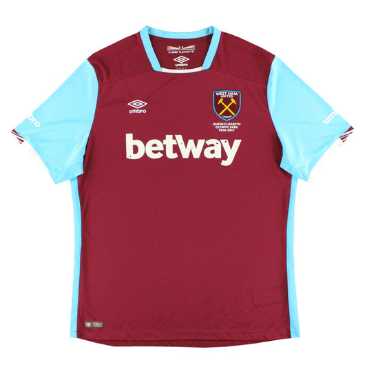 Camisa I West Ham Umbro 2016-17