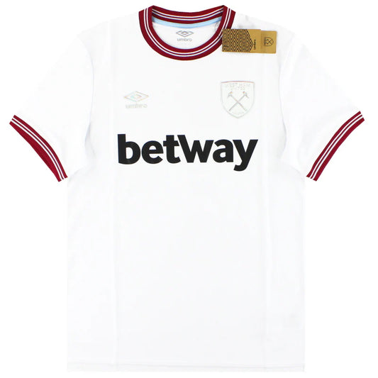 Camisa II West Ham Umbro 2023-24 - Branca
