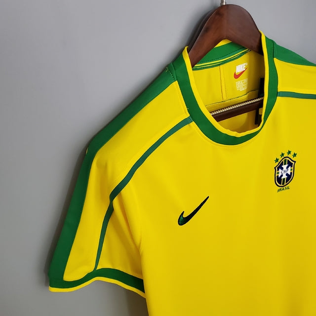 Camisa Brasil Titular 1998/1999 - Copa da França