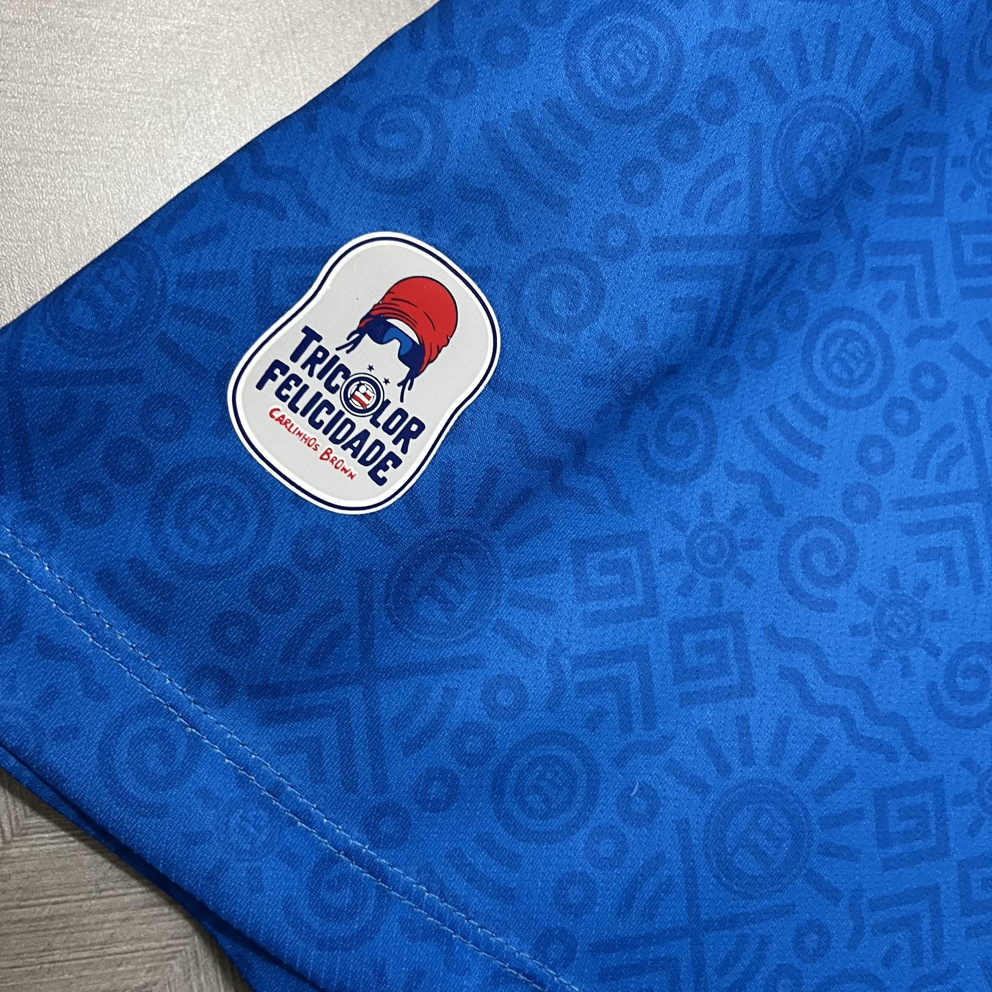 Camisa Bahia IV 24/25 - Azul Feminina Baby Look