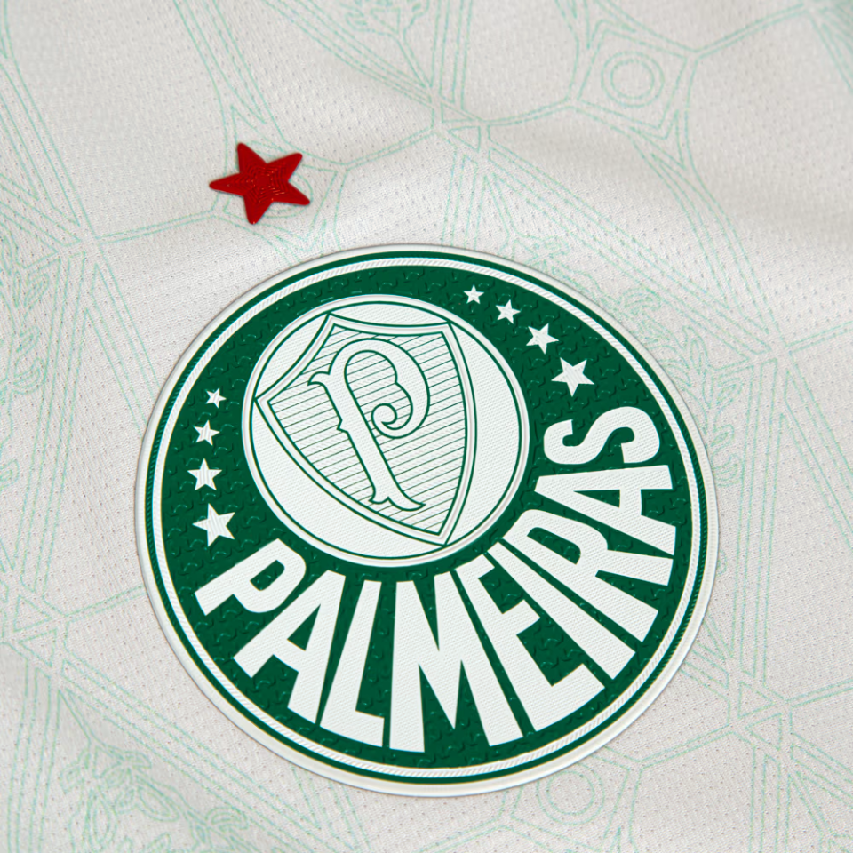 Camisa Puma Palmeiras 2025/26 II Jogador - Branca