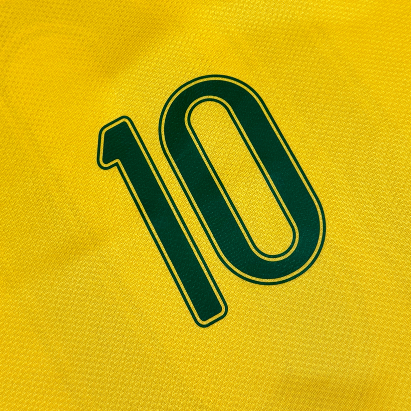 Camisa Brasil Titular 2006 - Amarela