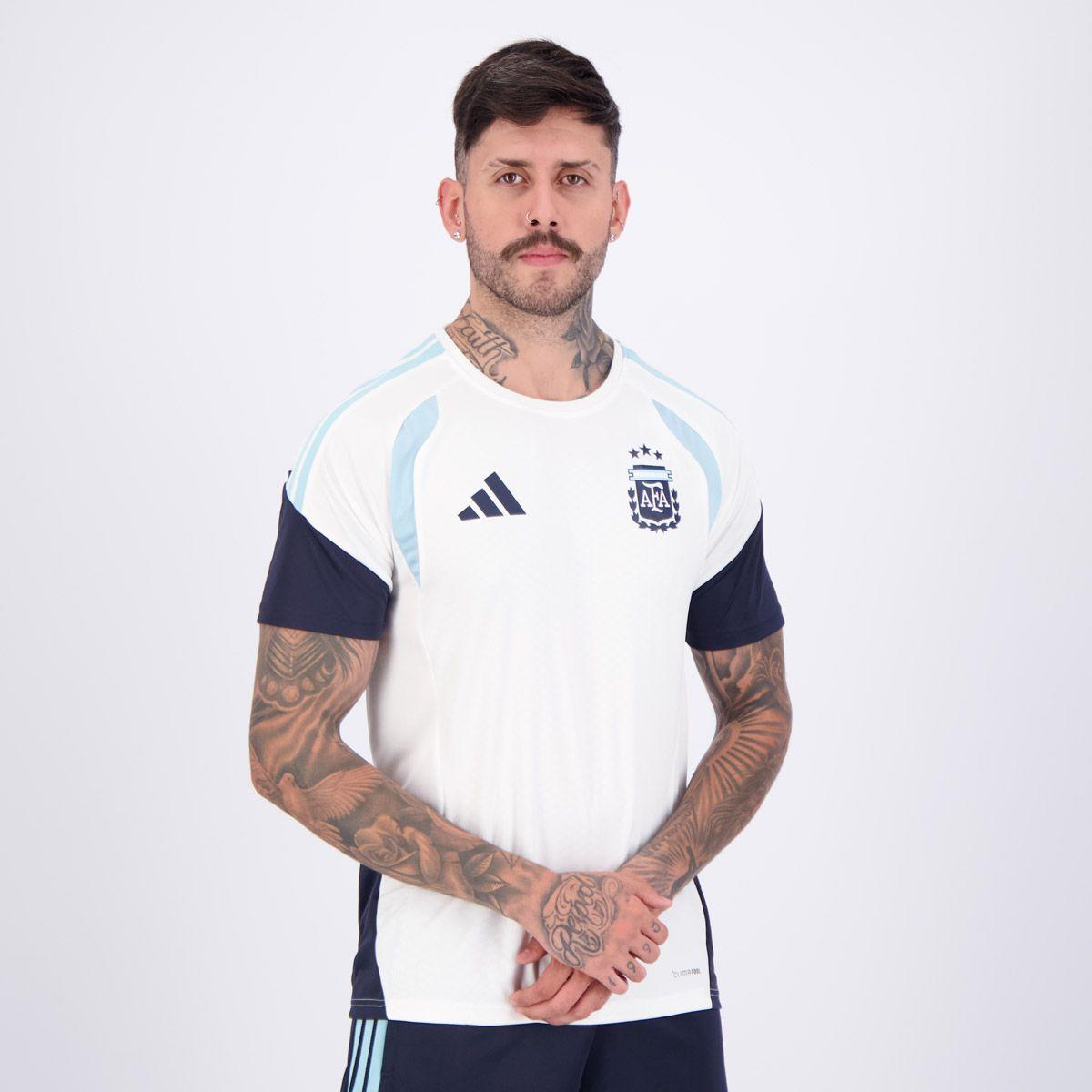 Camisa Argentina Treino 26/27 - Masculina Branca