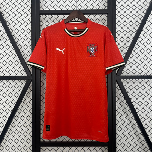 Camisa Portugal Titular 25/26 - Versão Torcedor Vermelha Puma