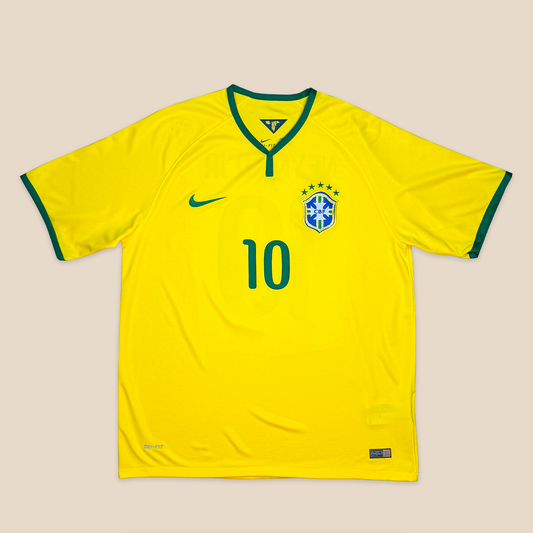 Camisa Brasil Titular 2014 - Amarela