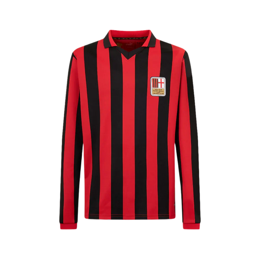 Camisa Manga Longa Milan 2024/25 - Vermelho e Preto Edição Especial