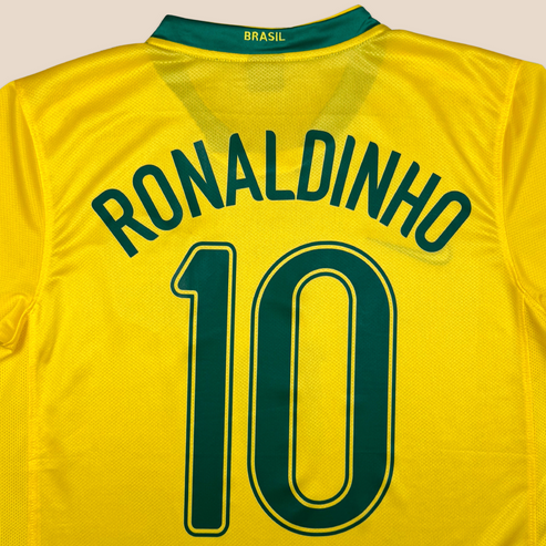 Camisa Brasil Titular 2006 - Amarela