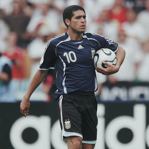 Camisa Argentina Visitante 2006 - Azul Marinho
