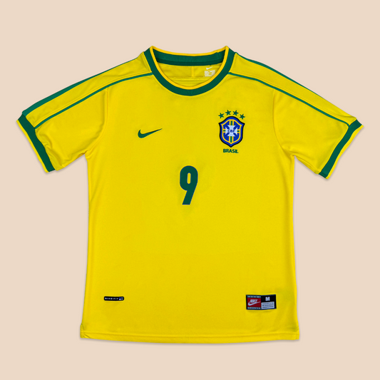 Camisa Brasil Titular 1998 - Amarela