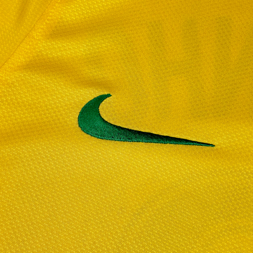 Camisa Brasil Titular 2006 - Amarela