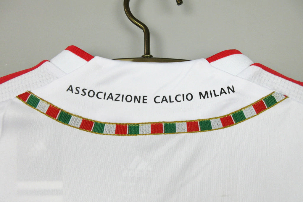 Camisa Milan Retrô II 11/12 Torcedor Adidas Masculina - Branco