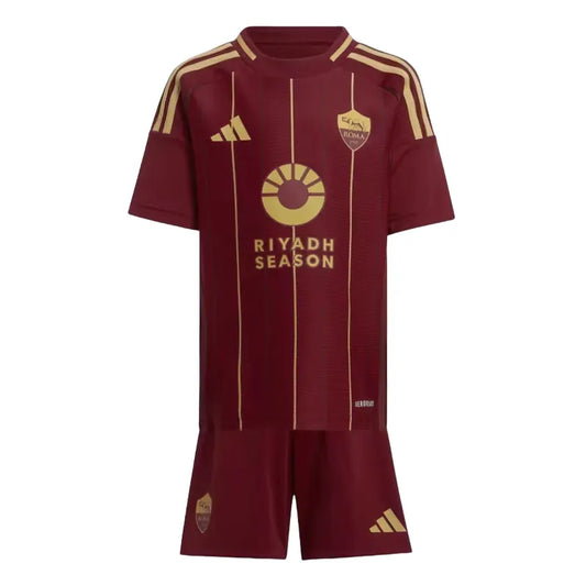 Conjunto Infantil Roma I 24/25 - Vermelho