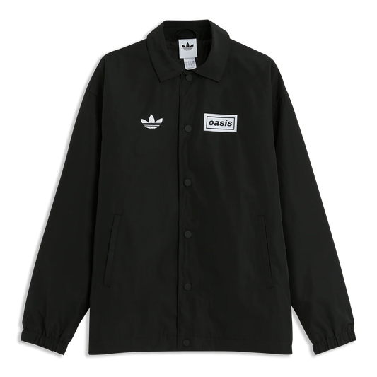 Jaqueta Coach Adidas  x Oasis Preto - Masculina