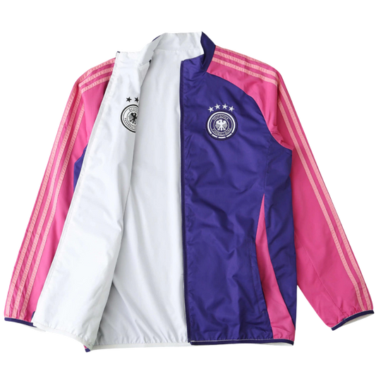 Jaqueta Alemanha Dupla Face 2025 - Rosa