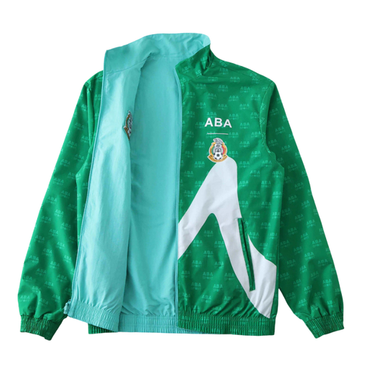 Jaqueta México 1995 Dupla face - Verde