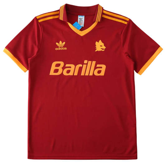 Camisa Roma 1992/93 Masculina - Marrom