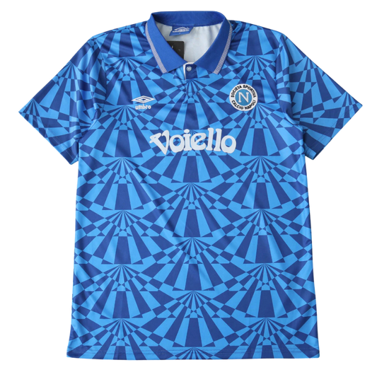 Camisa I Retrô Napoli 1991/93 Masculina - Azul