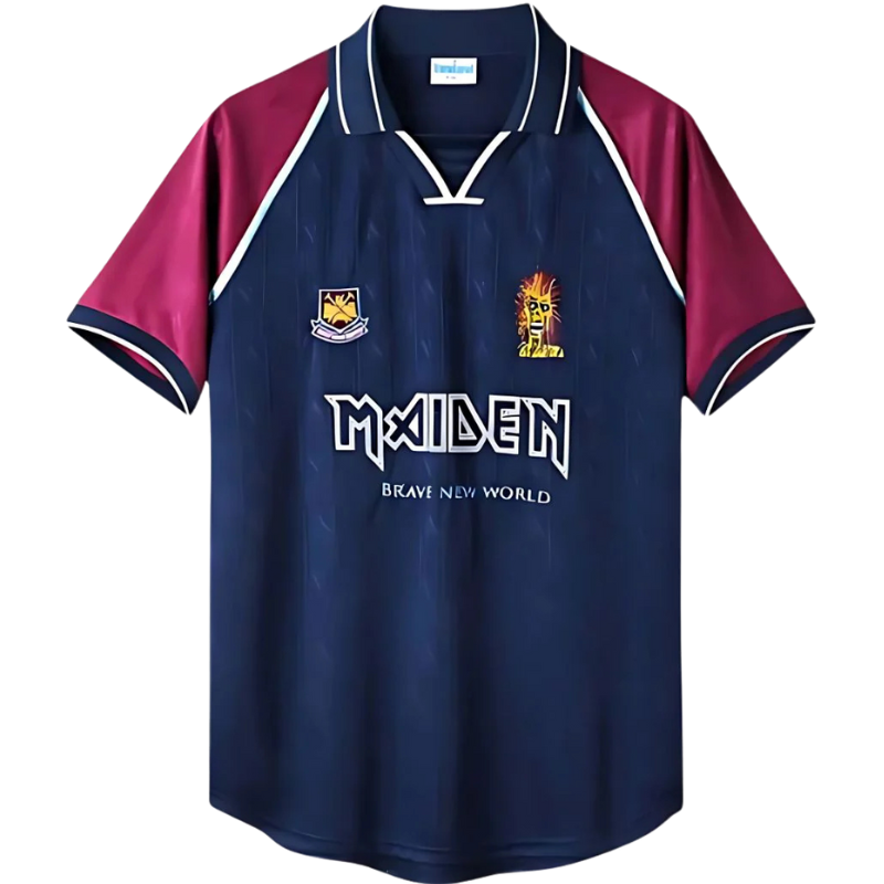 Collab West Ham x Iron Maiden 1999/2001 - Azul e Vermelha Masculina