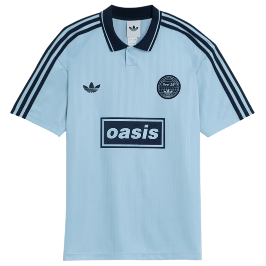 Camisa Comemorativa Live 25 Oasis x Adidas Azul Céu - Masculina