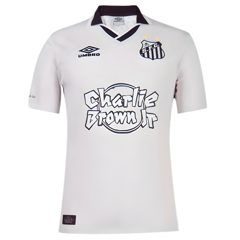 Camisa Santos Charlie Brown JR 22/23 Masculina - Branca