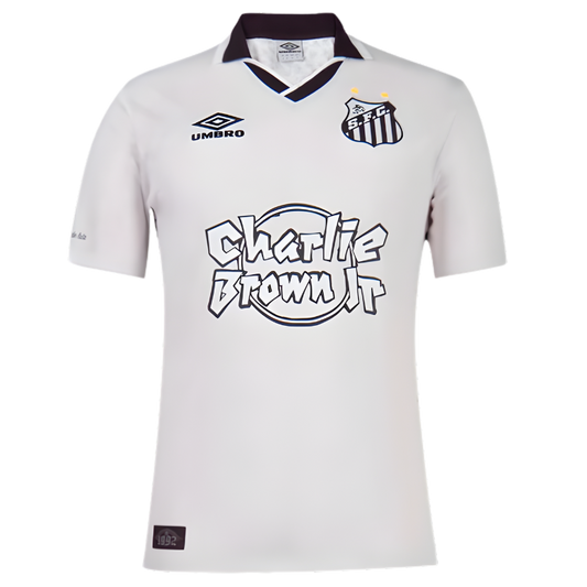 Camisa Santos Charlie Brown JR 22/23 Masculina - Branca