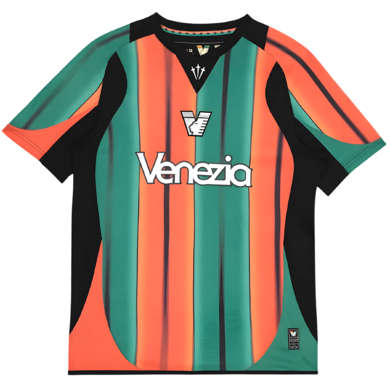 Camisa III Venezia x Nocta 2025/26 - Verde e Laranja