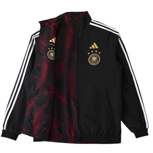 Jaqueta Alemanha 2025 dupla-face - Preto