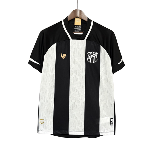 Camisa Ceará Titular 25/26 - Preto e Branco