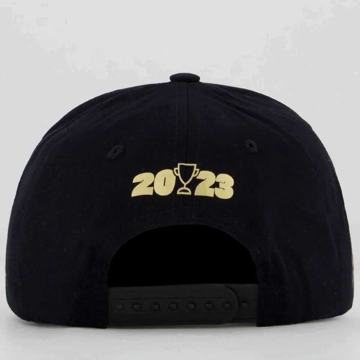 Boné Vitória Americano - Preto e Dourado