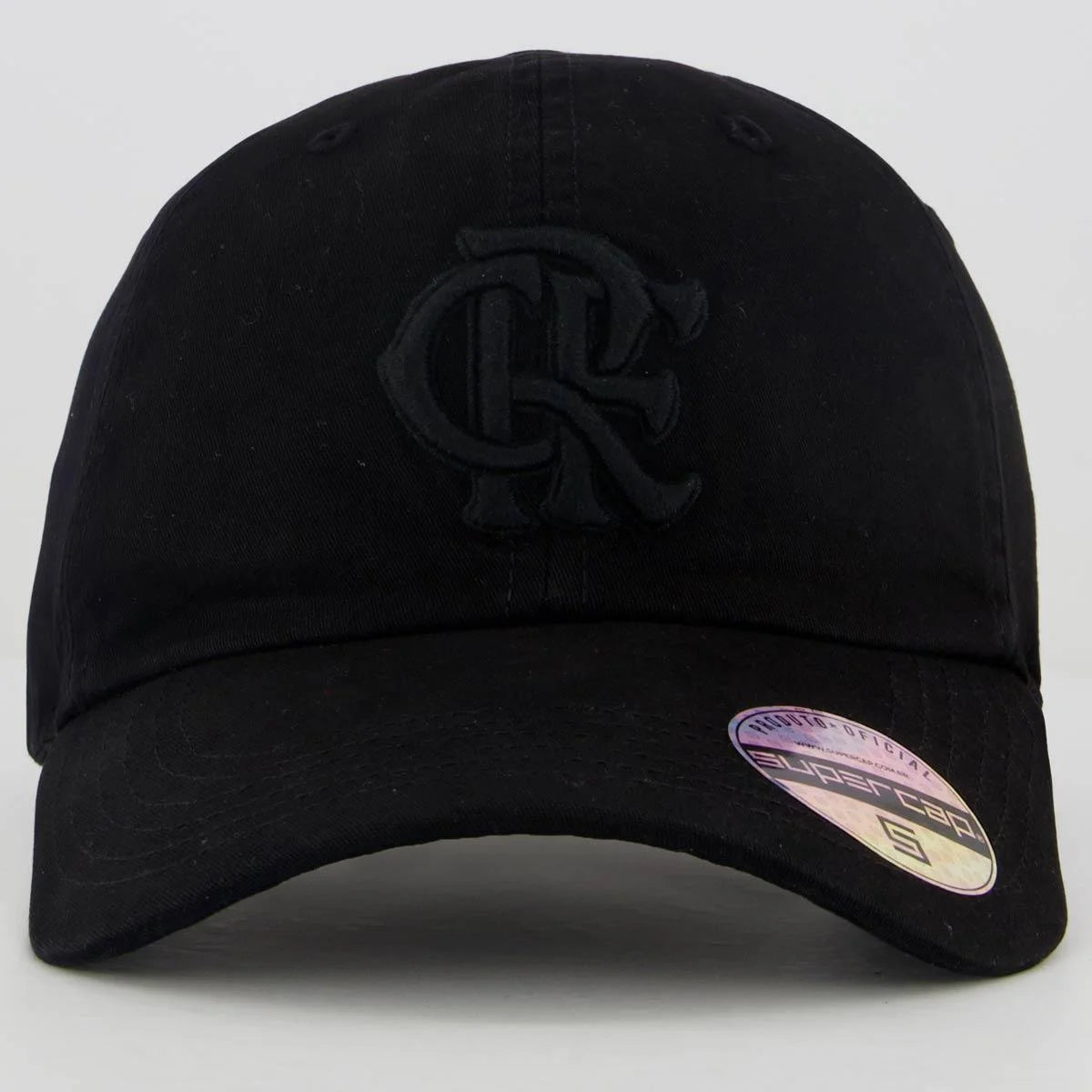 Boné Flamengo Zico 6 panel - Preto